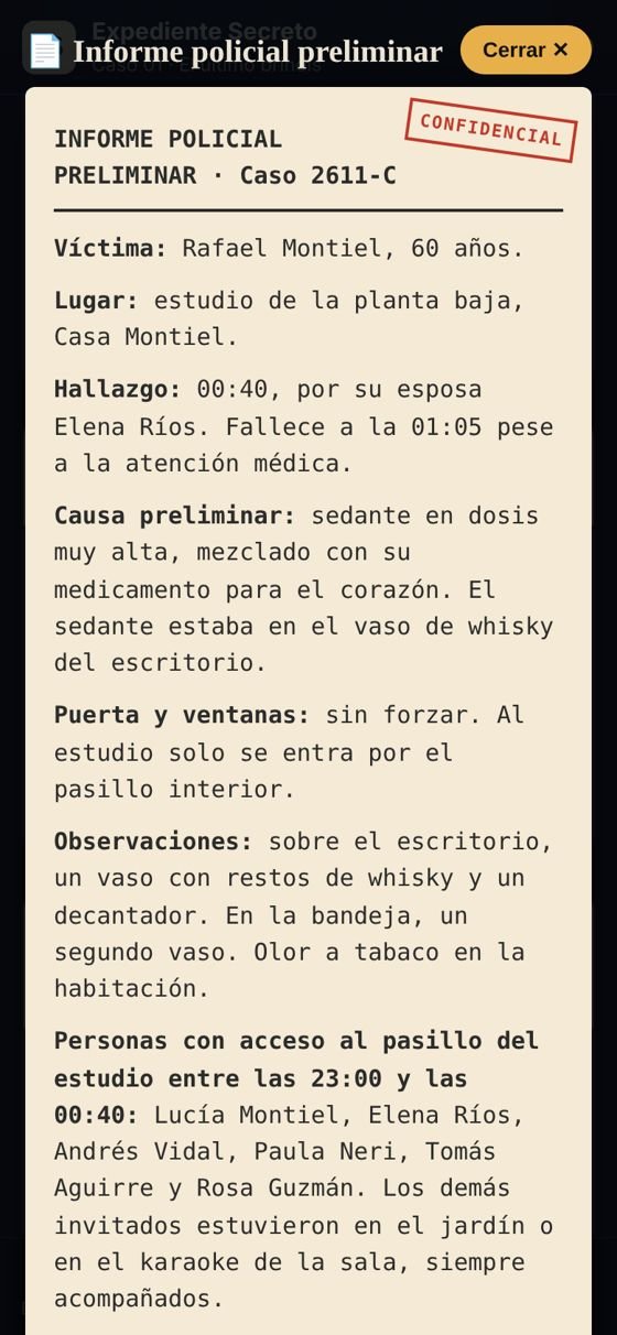 Informes y documentos